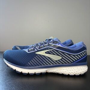 Brooks Ghost 12 Women’s Size 11 D Wide Blue Running Shoes Sneakers Athletic